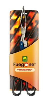 Pinzas para barbacoa Fuegonet