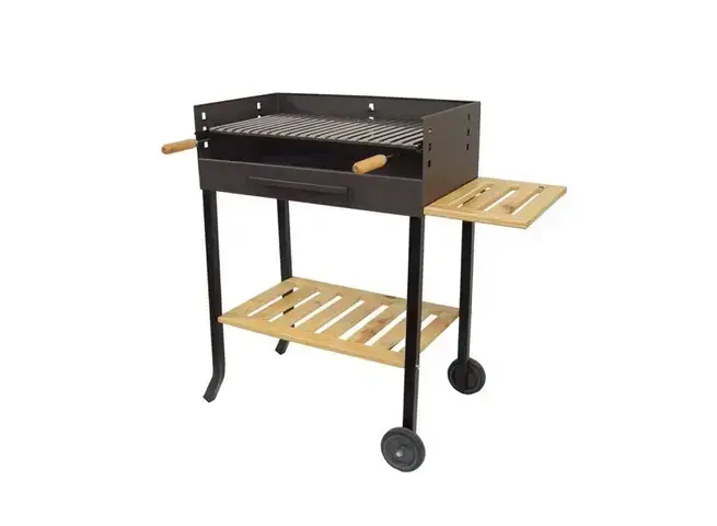Barbacoa metálica 69x40x92