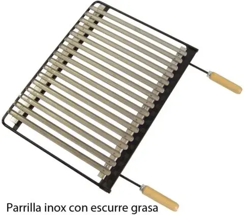 Parrilla Barbacoa metálica 50x40x100